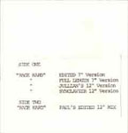 Rage hard US Promotape back (Kai)